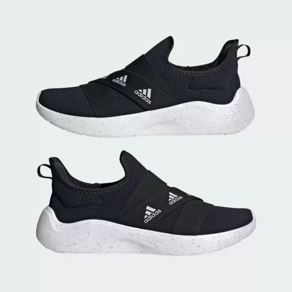 imageadidas Womens Puremotion Adapt Running ShoeCore BlackGreyWhite