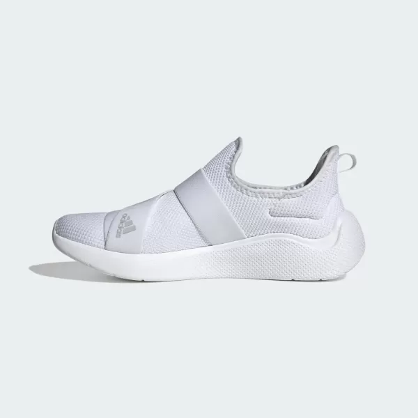 imageadidas Womens Puremotion Adapt Running ShoeFtwr White Grey Two Ftwr White