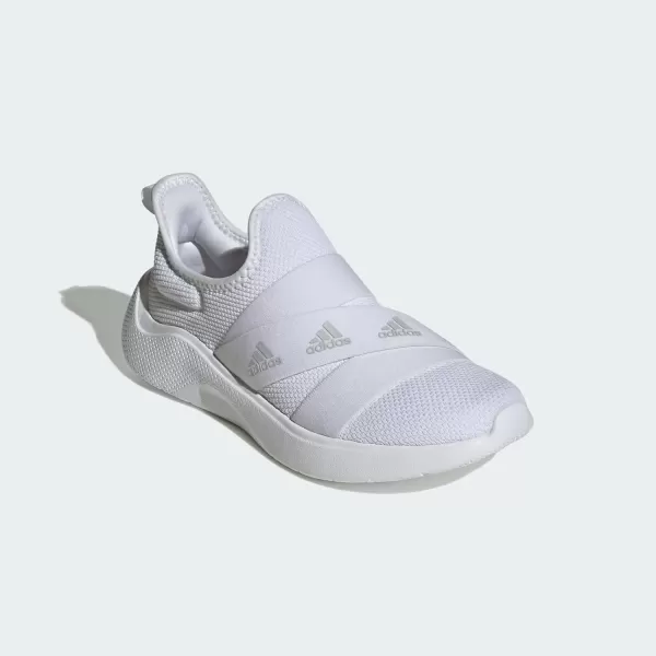 imageadidas Womens Puremotion Adapt Running ShoeFtwr White Grey Two Ftwr White