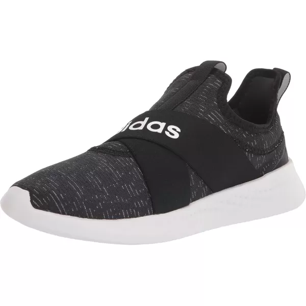 imageadidas Womens Puremotion Adapt Running ShoeGreyBlackWhite