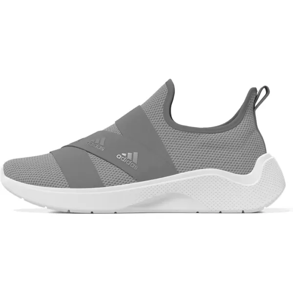 imageadidas Womens Puremotion Adapt Running ShoeGreySolid GreySilver Metallic