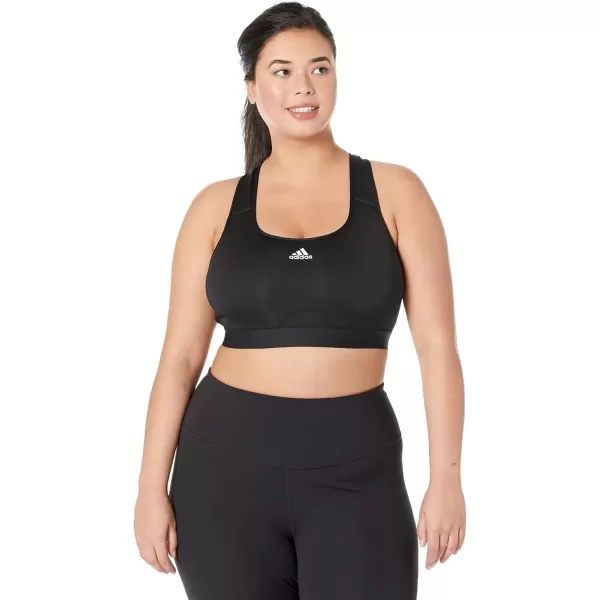 imageadidas Womens Training Medium Support Good Level Bra PaddedBlack