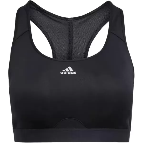 imageadidas Womens Training Medium Support Good Level Bra PaddedBlack