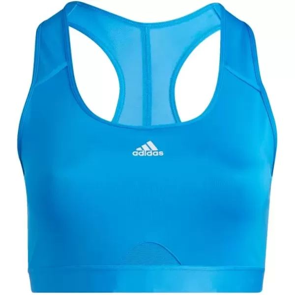 imageadidas Womens Training Medium Support Good Level Bra PaddedBright Blue