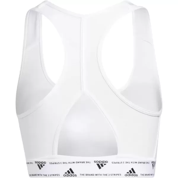 imageadidas Womens Training Medium Support Good Level Bra PaddedWhite