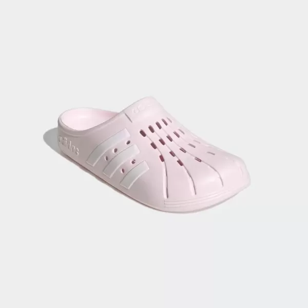 imageadidas unisexadult Adilette ClogAlmost PinkWhiteAlmost Pink