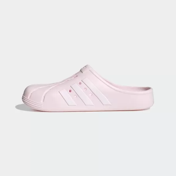 imageadidas unisexadult Adilette ClogAlmost PinkWhiteAlmost Pink