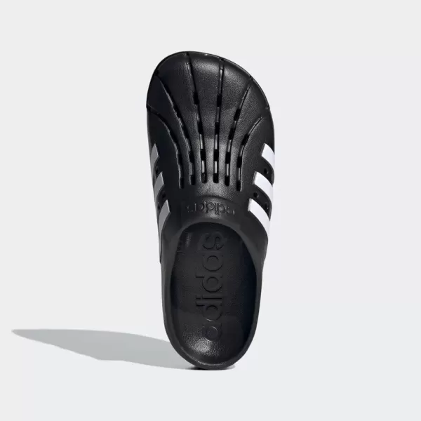 imageadidas unisexadult Adilette ClogCore BlackWhiteCore Black