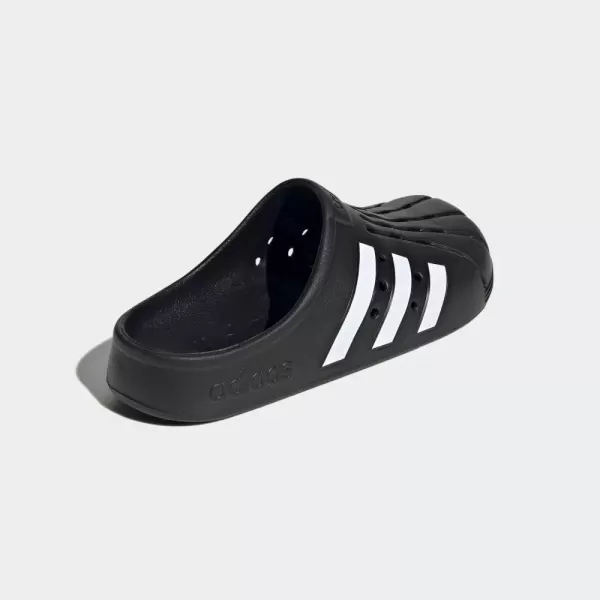 imageadidas unisexadult Adilette ClogCore BlackWhiteCore Black