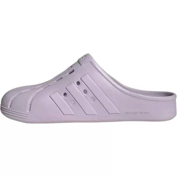imageadidas unisexadult Adilette ClogIce LavenderIce LavenderIce Lavender