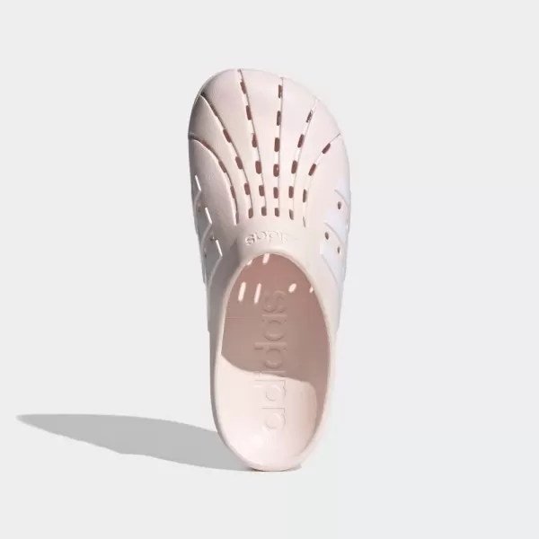 imageadidas unisexadult Adilette ClogPink TintWhitePink Tint
