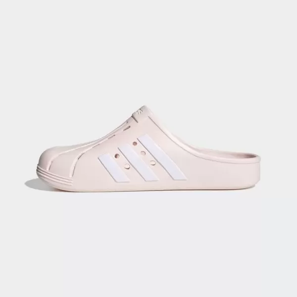 imageadidas unisexadult Adilette ClogPink TintWhitePink Tint