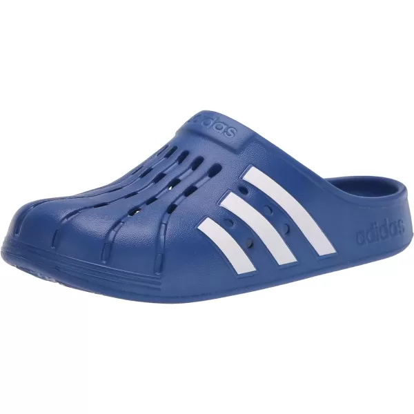 imageadidas unisexadult Adilette ClogTeam Royal BlueWhiteTeam Royal Blue