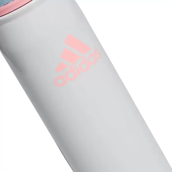 imageadidas 600 ML 20 oz Metal Water Bottle HotCold DoubleWalled Insulated 188 Stainless SteelWhitePink SparkClear Sky Blue