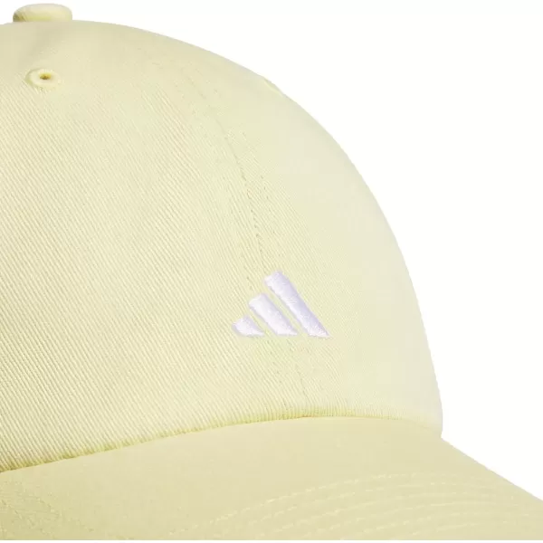 imageadidas Saturday Relaxed Adjustable CapPowder YellowWhite