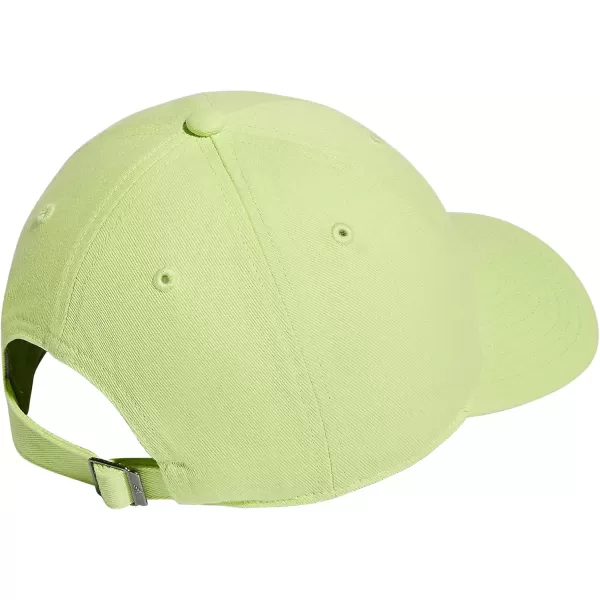 imageadidas Saturday Relaxed Adjustable CapPulse Lime GreenWhite