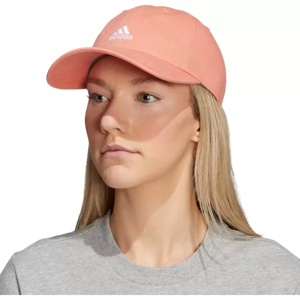 imageadidas Saturday Relaxed Adjustable CapSemi Coral Fusion PinkWhite