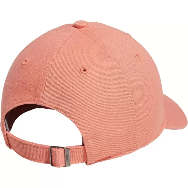 imageadidas Saturday Relaxed Adjustable CapSemi Coral Fusion PinkWhite