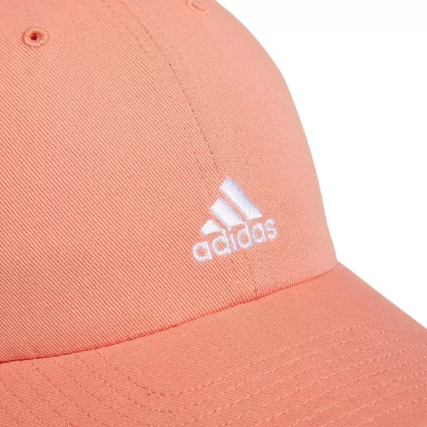 imageadidas Saturday Relaxed Adjustable CapSemi Coral Fusion PinkWhite