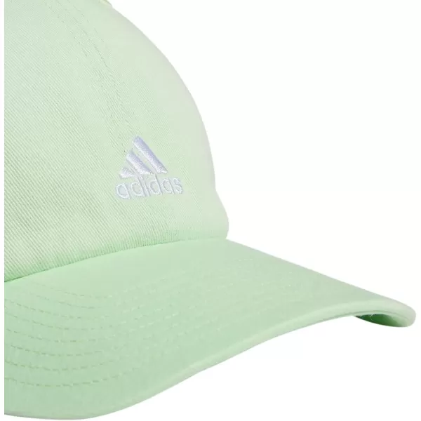 imageadidas Saturday Relaxed Adjustable CapSemi Green SparkWhite