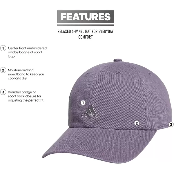 imageadidas Saturday Relaxed Adjustable CapShadow VioletGrey