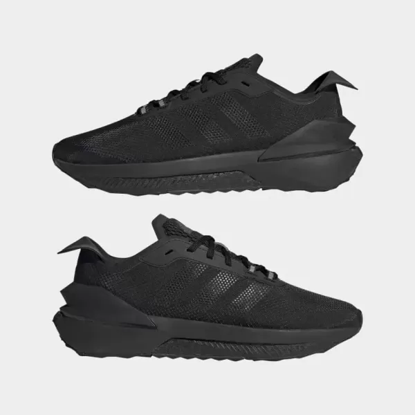 imageadidas UnisexAdult Avery Running ShoeBlackBlackCarbon