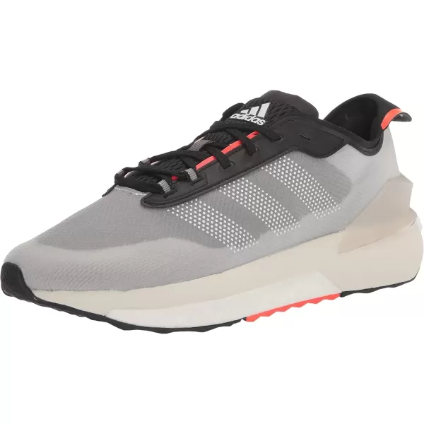 imageadidas UnisexAdult Avery Running ShoeBlackBlackSolar Red