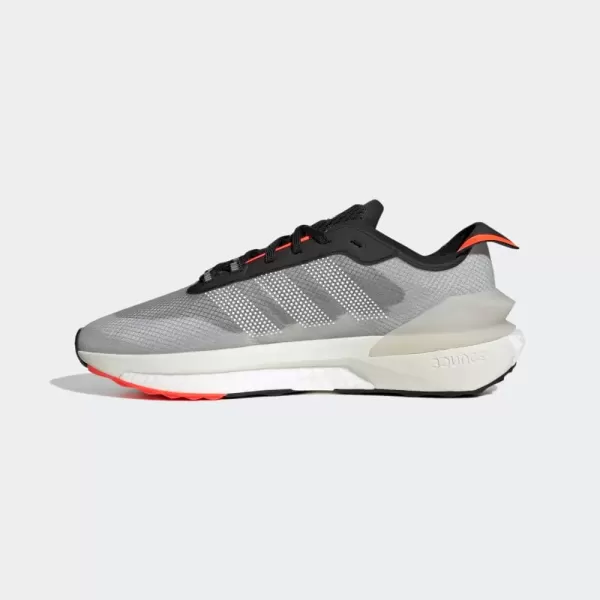 imageadidas UnisexAdult Avery Running ShoeBlackBlackSolar Red