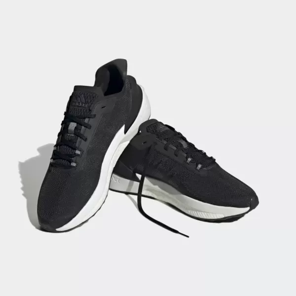 imageadidas UnisexAdult Avery Running ShoeBlackGreyCarbon