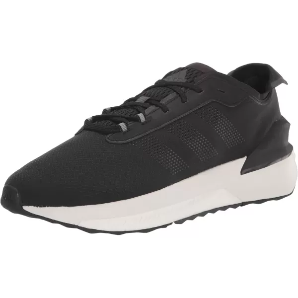 imageadidas UnisexAdult Avery Running ShoeBlackGreyCarbon