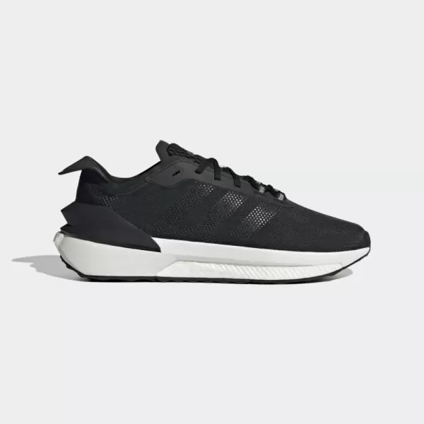 imageadidas UnisexAdult Avery Running ShoeBlackGreyCarbon