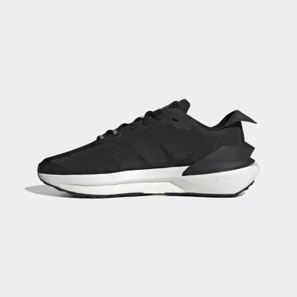 imageadidas UnisexAdult Avery Running ShoeBlackGreyCarbon