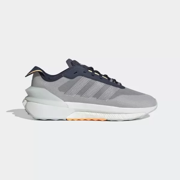 imageadidas UnisexAdult Avery Running ShoeShadow NavyShadow NavyAcid Orange