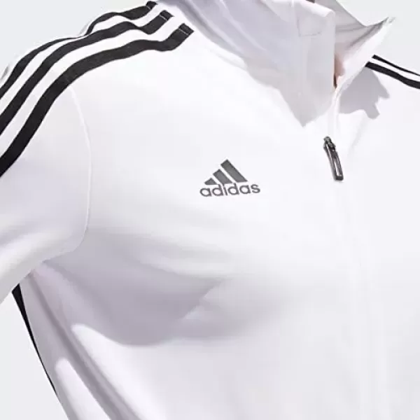 imageadidas Womens Alphaskin Tiro Training JacketWhiteBlack