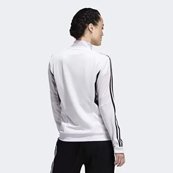 imageadidas Womens Alphaskin Tiro Training JacketWhiteBlack