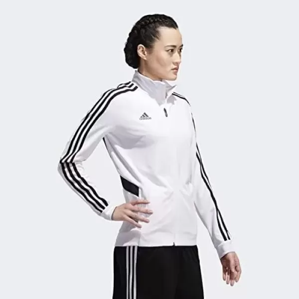 imageadidas Womens Alphaskin Tiro Training JacketWhiteBlack