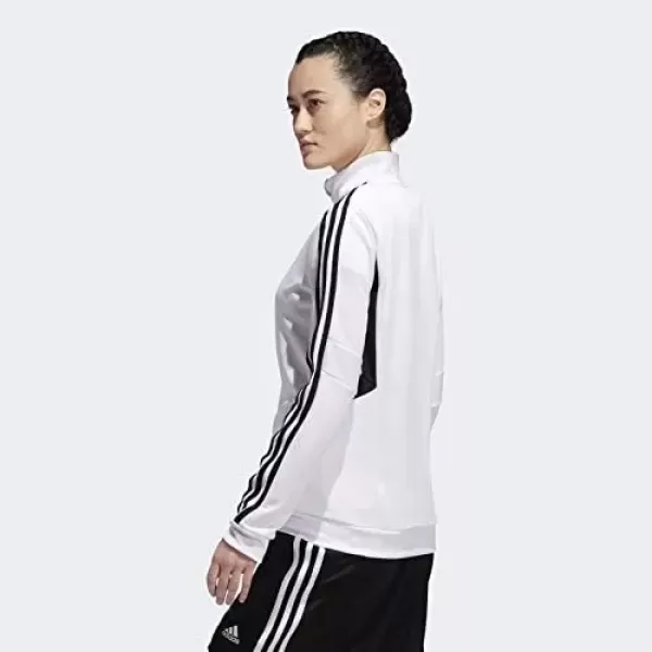 imageadidas Womens Alphaskin Tiro Training JacketWhiteBlack
