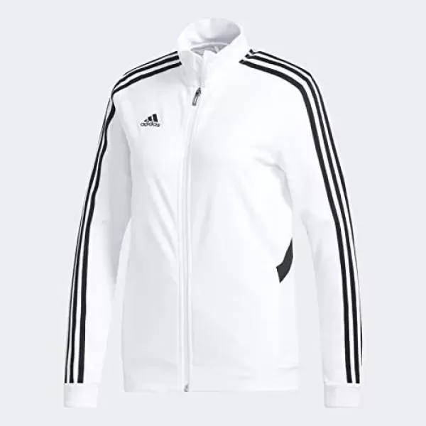imageadidas Womens Alphaskin Tiro Training JacketWhiteBlack