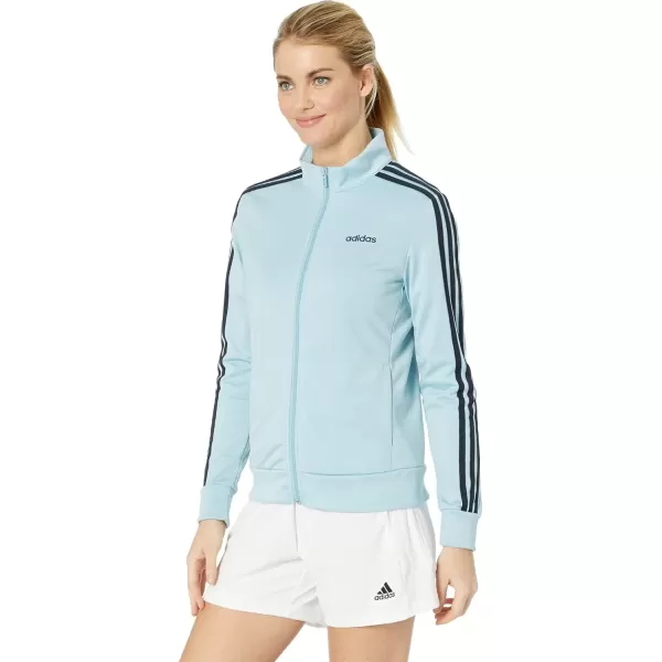 imageadidas Womens Essentials 3Stripe Track JacketAsh Grey