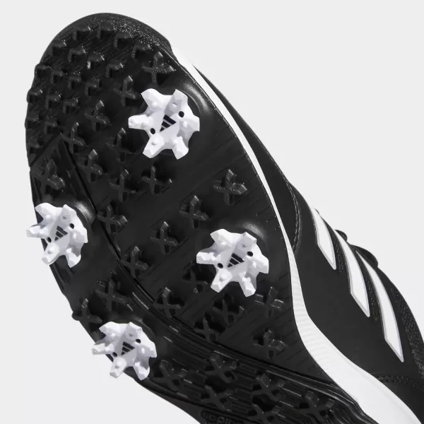 imageadidas Womens Tech Response 30 Golf ShoeCore BlackFootwear WhiteSilver Metallic