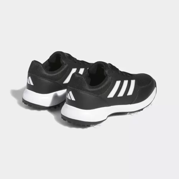 imageadidas Womens Tech Response 30 Golf ShoeCore BlackFootwear WhiteSilver Metallic