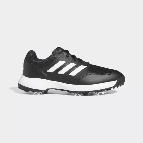 imageadidas Womens Tech Response 30 Golf ShoeCore BlackFootwear WhiteSilver Metallic