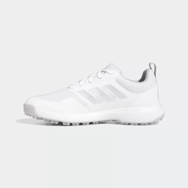 imageadidas Womens Tech Response Spikeless 30 Golf ShoeFootwear WhiteGrey TwoSilver Metallic