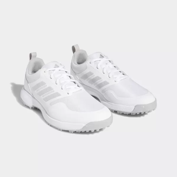 imageadidas Womens Tech Response Spikeless 30 Golf ShoeFootwear WhiteGrey TwoSilver Metallic