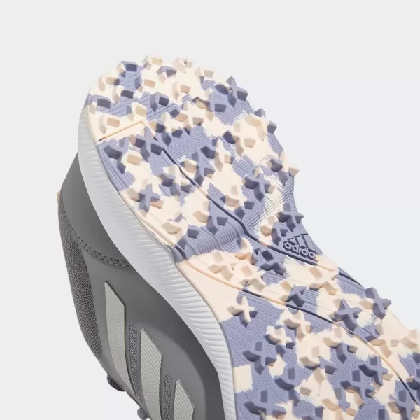 imageadidas Womens Tech Response Spikeless 30 Golf ShoeGrey ThreeSilver MetallicSilver Violet