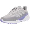 imageadidas Womens Summervent Spikeless Golf ShoeGrey TwoSilver MetallicLight Purple