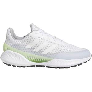 imageadidas Womens Summervent Spikeless Golf ShoeFootwear WhiteFootwear WhiteAlmost Lime