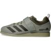 imageadidas Powerlift 5 Silver PebbleBlackOlive Strata Mens 9 Womens 10 Medium