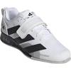 imageadidas Unisex Adult Adipower Weightlifting 3 Cross Trainer ShoeWhiteBlackGrey