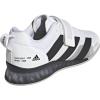 imageadidas Unisex Adult Adipower Weightlifting 3 Cross Trainer ShoeWhiteBlackGrey